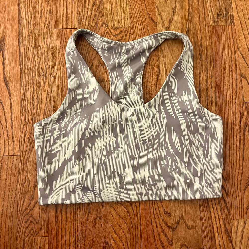 Patterned Sports Bra
